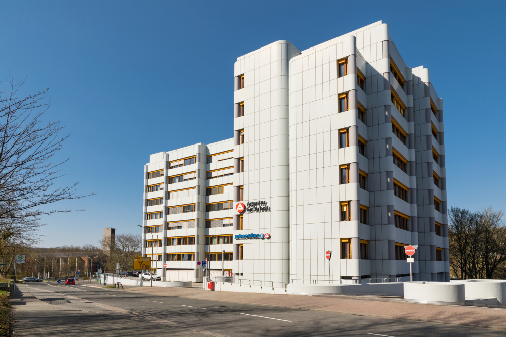 Gebäude des Jobcenters Neunkirchen in der Ringstraße 1